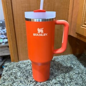 Stanley Vibrant Orange Travel Tumbler